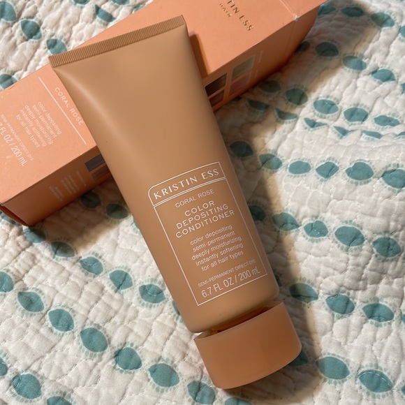 NIB Kristen Ess Color Depositing Conditioner - Coral Rose - Picture 4 of 6